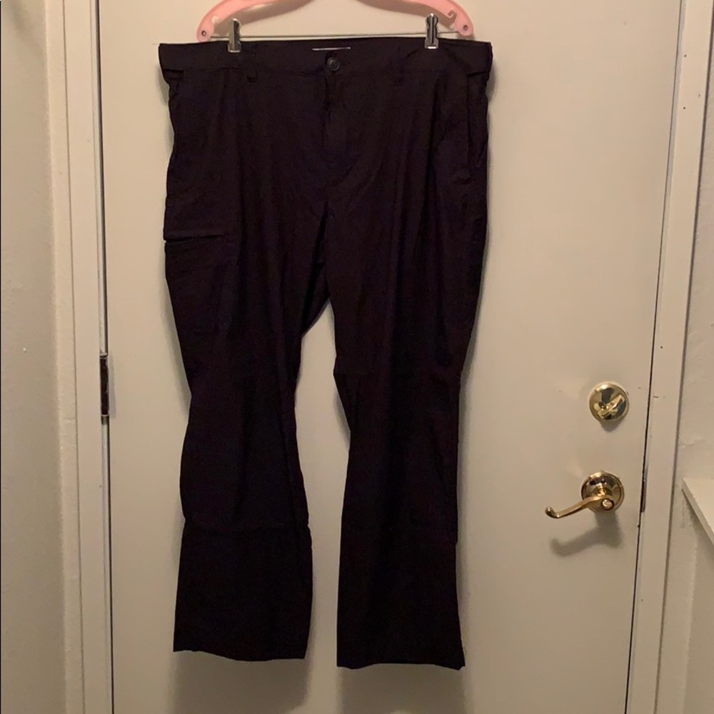 LB Tech Black Wiking Camping Cargo Pants